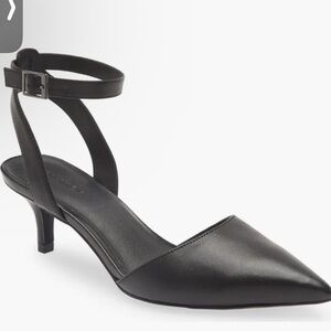 Nordstrom Pearla Kitten Heel Ankle Strap Pump